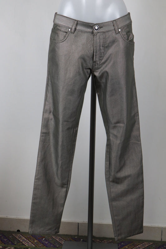RICHMOND PANTALONE CASUAL DONNA TG. 44 WOMAN VINTAGE PANTS COTONE