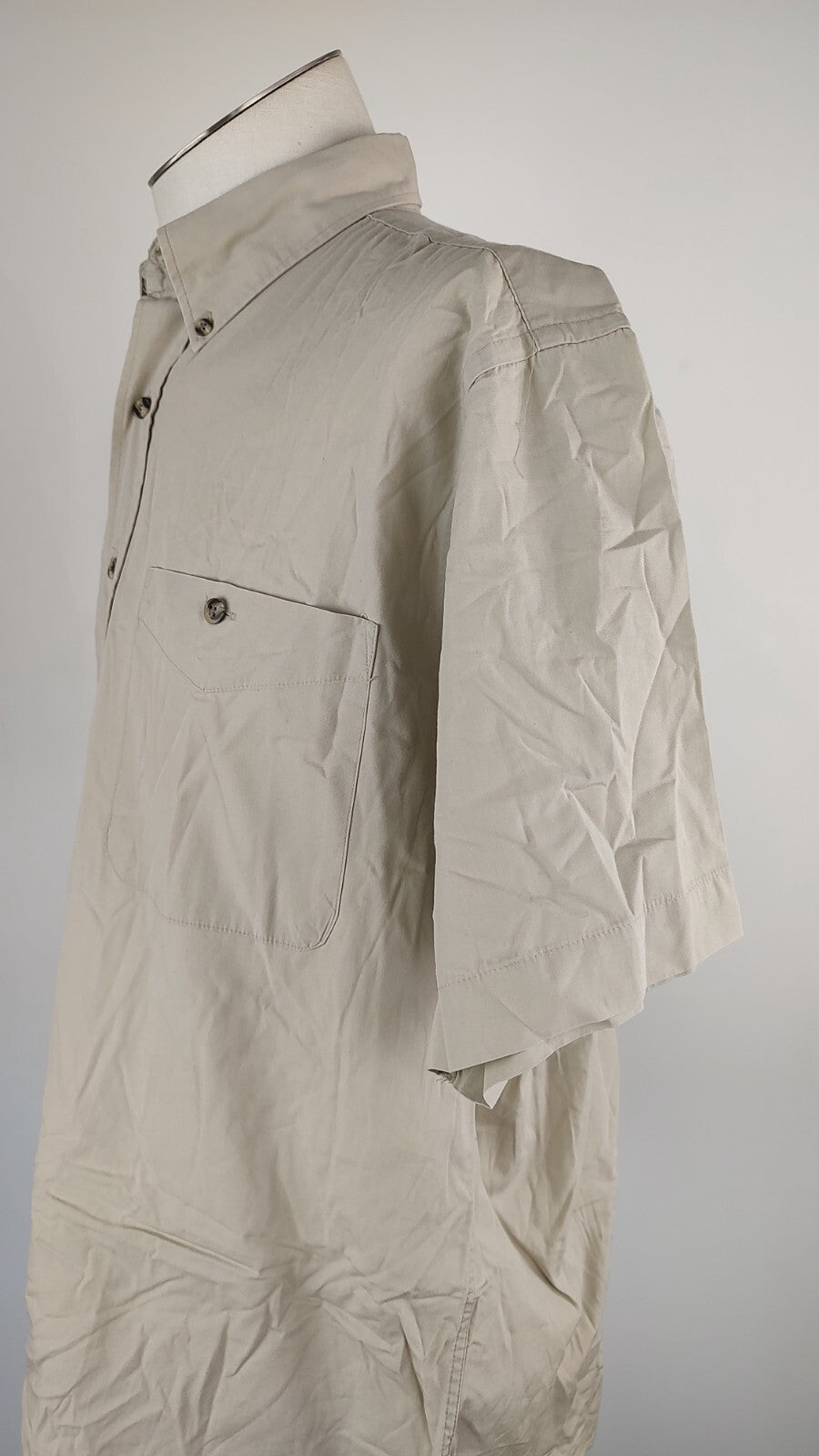 PIERRE CARDIN CAMICIA UOMO COTONE TG. L MAN CASUAL VINTAGE COTTON SHIRT