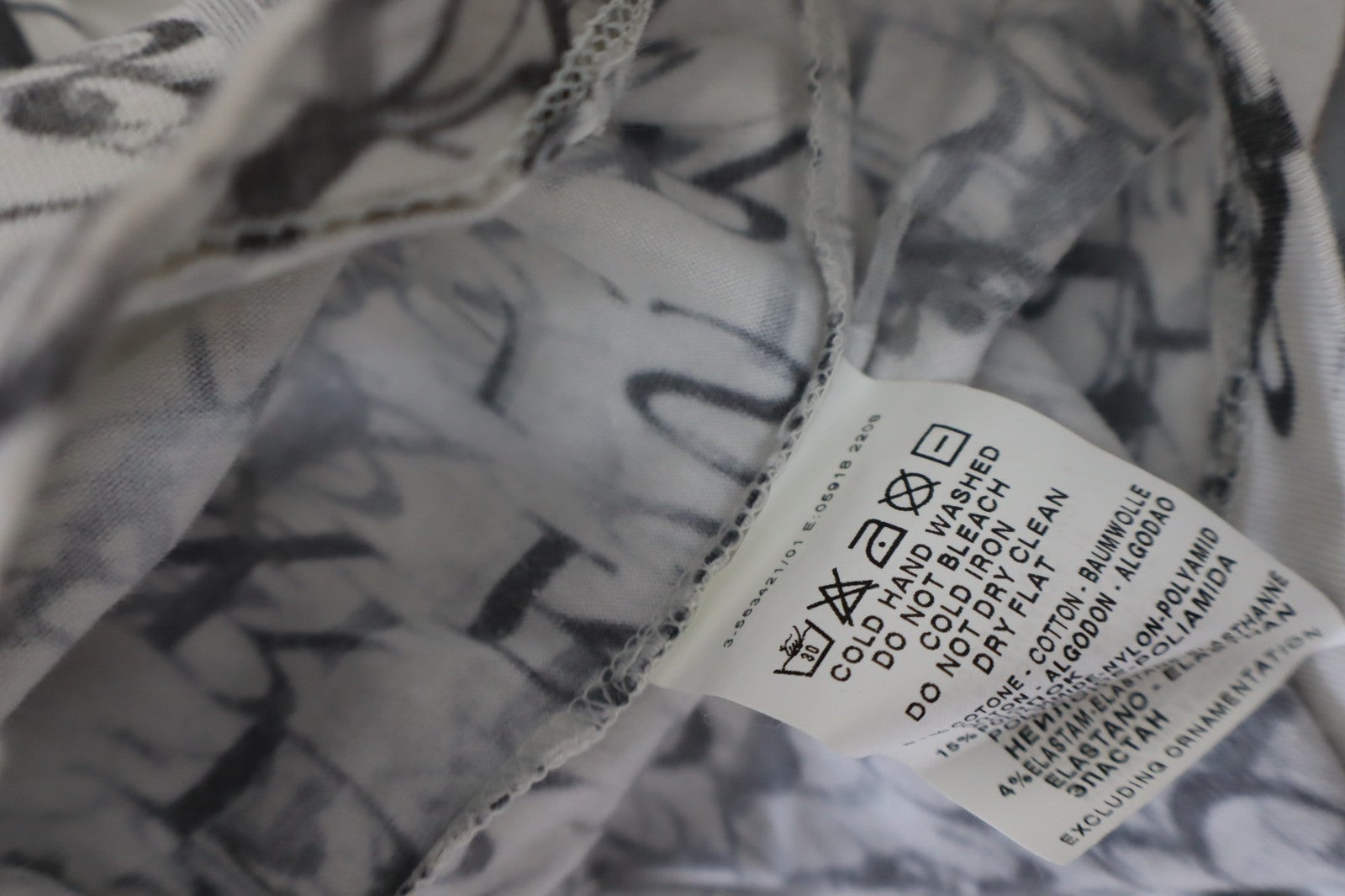 TRUSSARDI JEANS MAGLIA DONNA TG. XXL WOMAN CASUAL VINTAGE T-SHIRT TOP COTONE