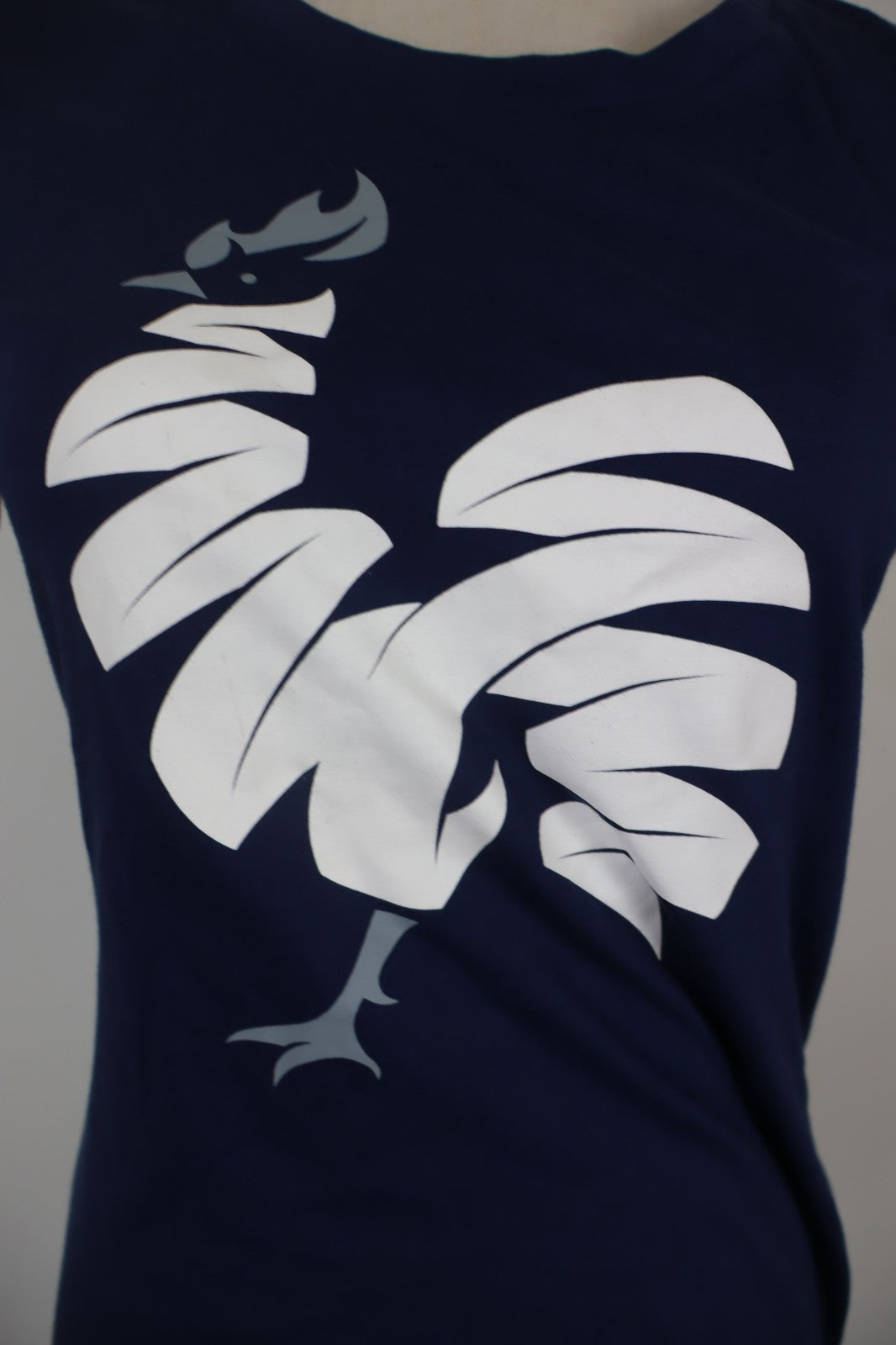 ADIDAS  MAGLIA DONNA TG. S WOMAN CASUAL VINTAGE T-SHIRT TOP COTONE RUGBY FRANCIA