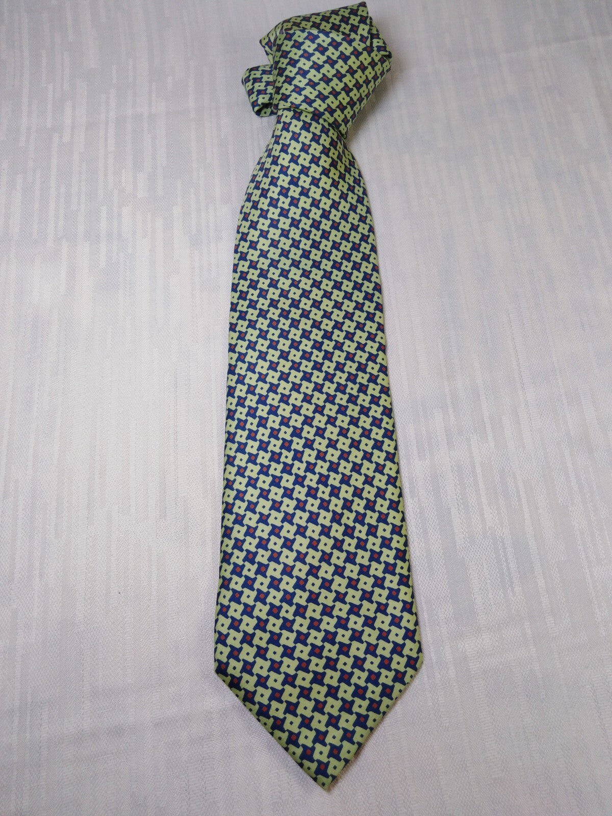 ROXY 100% SILK TIE SETA CRAVATTA NECKTIE MADE IN ITALY