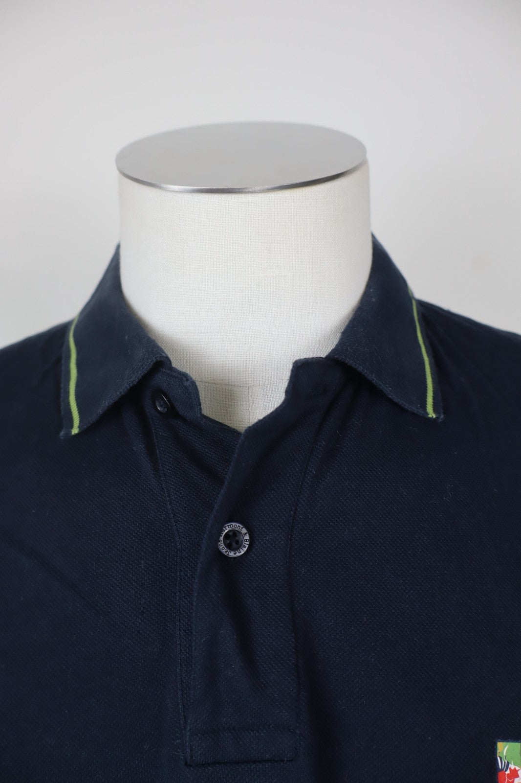 HARMONT & BLAINE POLO MAGLIA UOMO COTONE TG. L MAN COTTON T-SHIRT VINTAGE LOGO