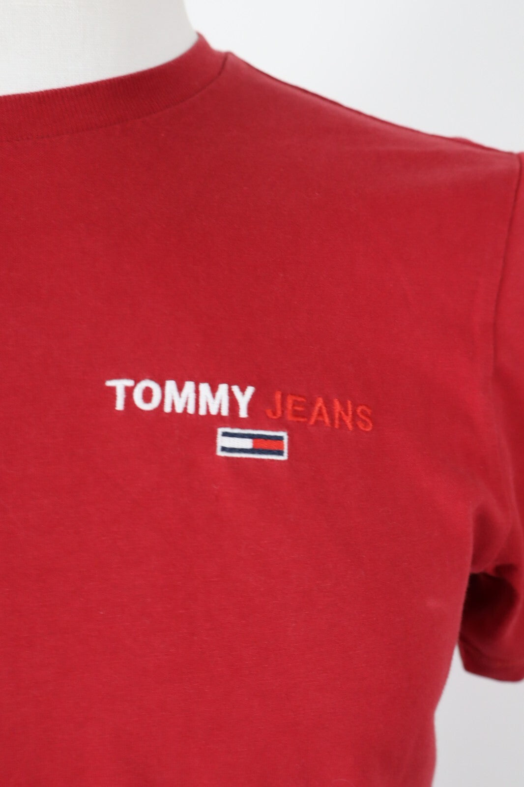 TOMMY JEANS HILFIGER MAGLIA COTONE UOMO TG. XS MAN T- SHIRT CASUAL VINTAGE