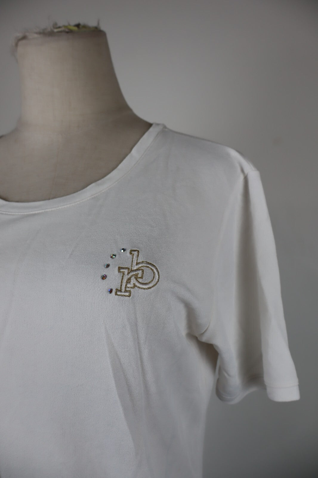 ROCCOBAROCCO MAGLIA DONNA TG. L WOMAN CASUAL VINTAGE T-SHIRT ITALY