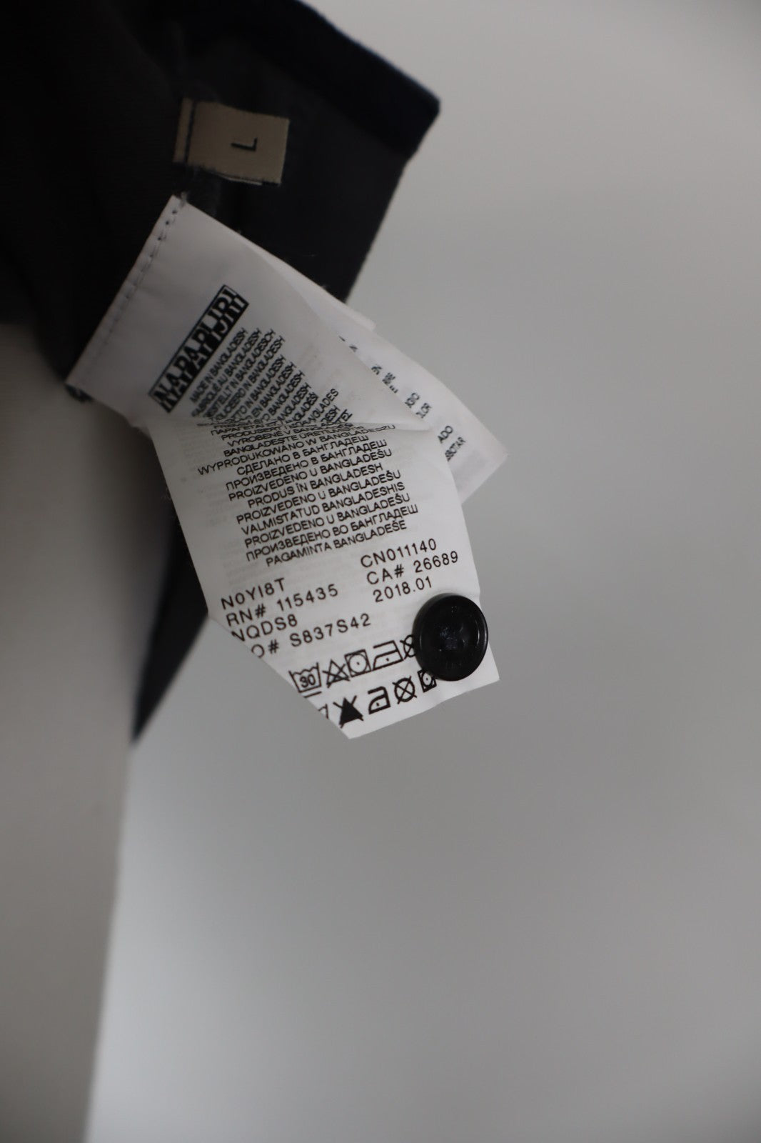 NAPAPIJRI MAGLIA POLO UOMO TG. L MAN T-SHIRT CASUAL VINTAGE COTONE COTTON