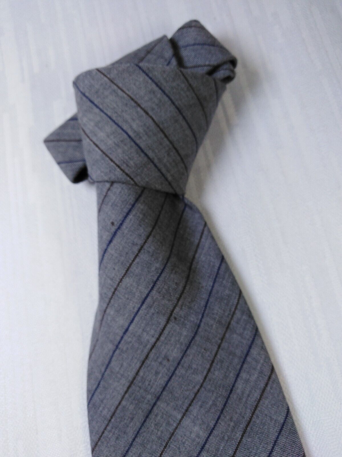 LES COPAINS 100% LANA WOOL TIE CRAVATTA NECKTIE MADE IN ITALY VINTAGE CLASSIC