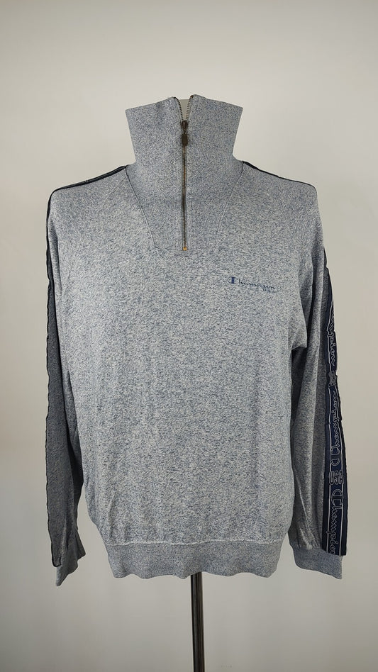 CHAMPION FELPA UOMO Tg L MAN SPORT JACKET SWEATSHIRT VINTAGE