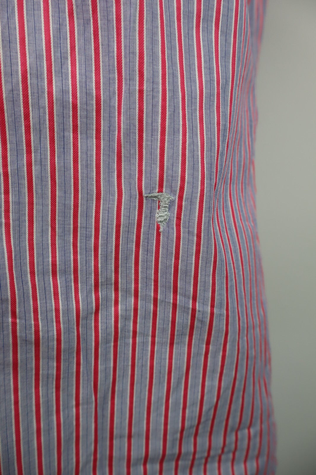 TRUSSARDI JEANS CAMICIA UOMO TG. 16 MAN CASUAL VINTAGE SHIRT COTONE COTTON