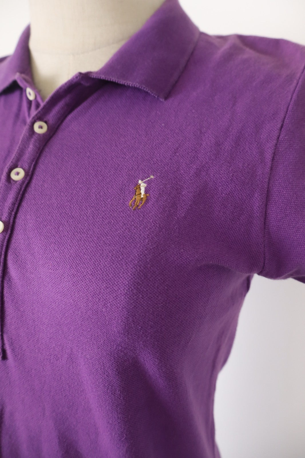 RALPH LAUREN VESTITO POLO DONNA TG. XL WOMAN CASUAL VINTAGE DRESS LOGO 2