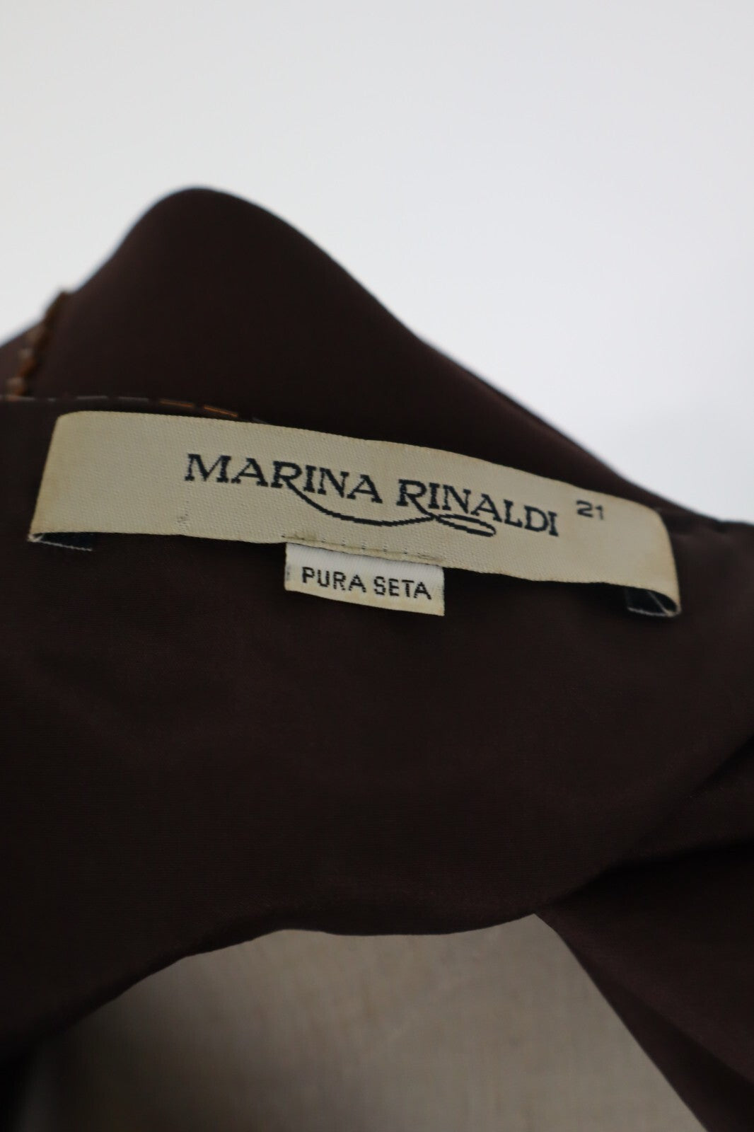 MARINA RINALDI COMPLETO DONNA Tg. 21 MAGLIA COPRISPALLE TWIN SET DRESS VINTAGE