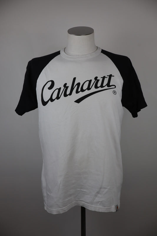 CARHARTT MAGLIA UOMO COTONE TG. M MAN T-SHIRT VINTAGE CASUAL COTTON BIANCO