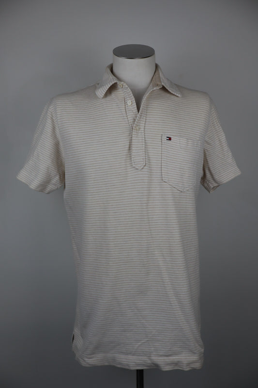 TOMMY HILFIGER POLO MAGLIA UOMO COTONE TG. M MAN COTTON T-SHIRT VINTAGE CASUAL