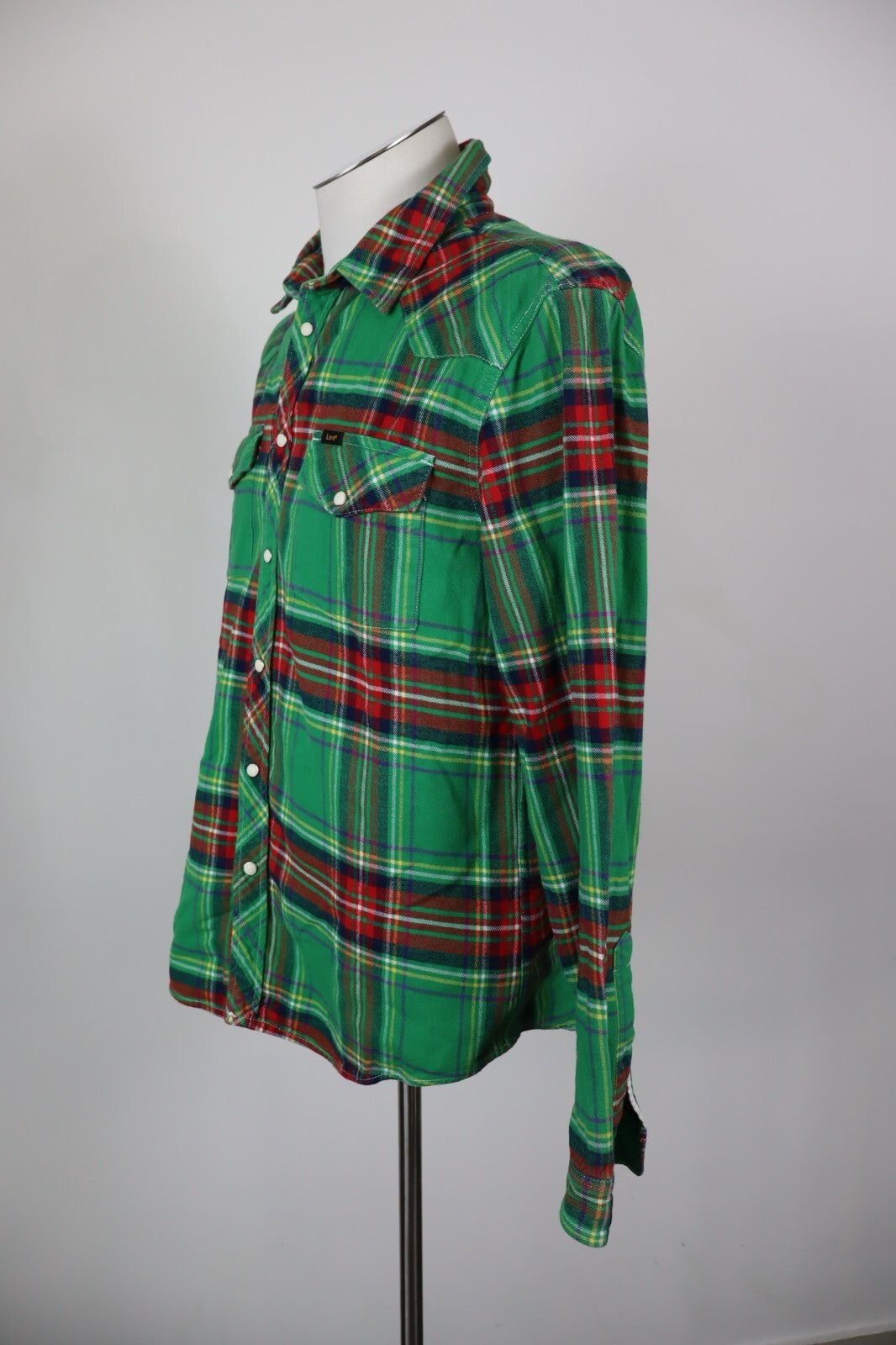 LEE CAMICIA UOMO COTONE TG. L MAN CASUAL VINTAGE SHIRT COTTON