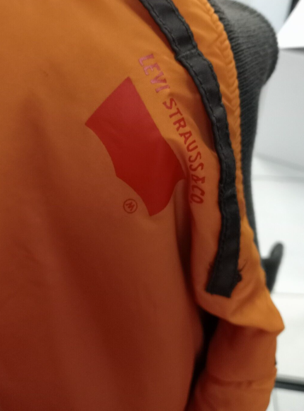 LEVI STRAUSS GIUBBINO IMBOTTITO GIACCA UOMO Tg M MAN CASUAL VINTAGE JACKET