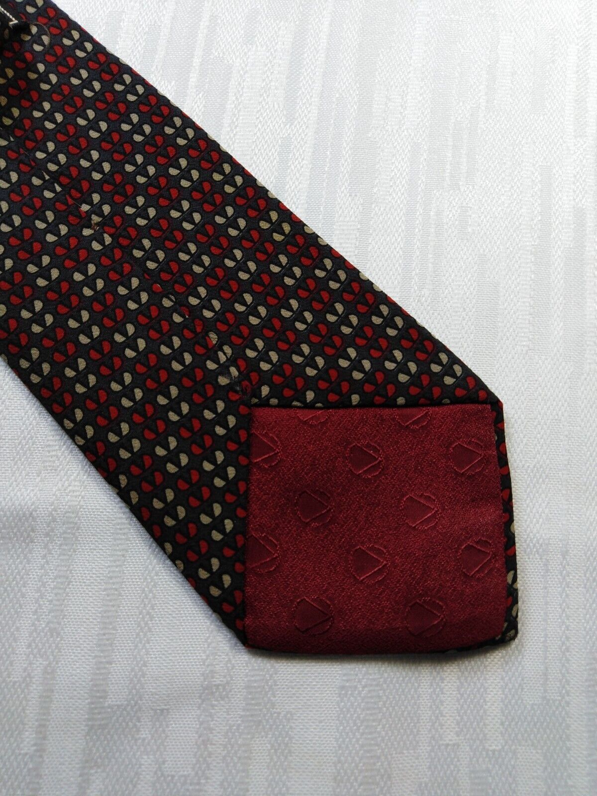 VALENTINO 100% SETA SILK TIE CRAVATTA NECKTIE MADE ITALY VINTAGE CLASSIC