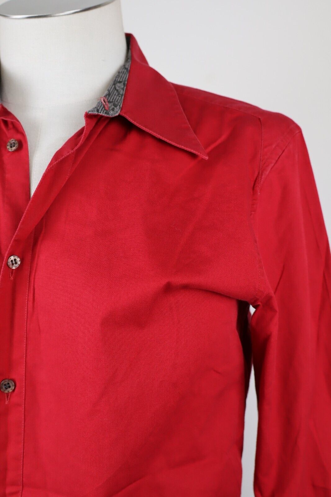 RICHMOND CAMICIA UOMO COTONE TG. 46 MAN CASUAL VINTAGE SHIRT