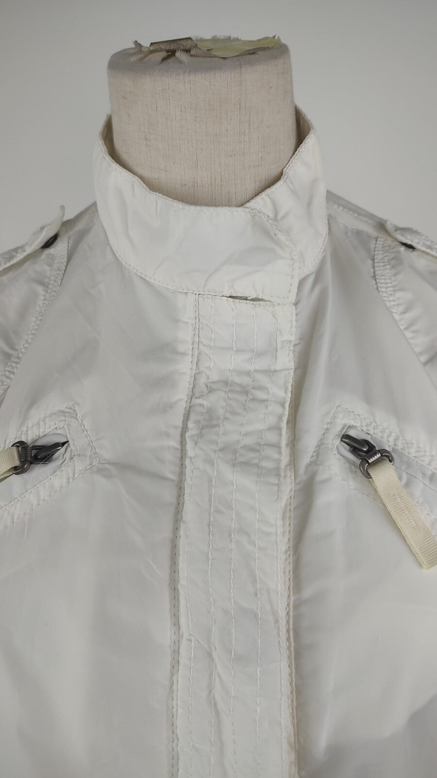 PEUTEREY GIUBBINO DONNA Tg. 40 WOMAN IMPERMEABILE CASUAL JACKET VINTAGE