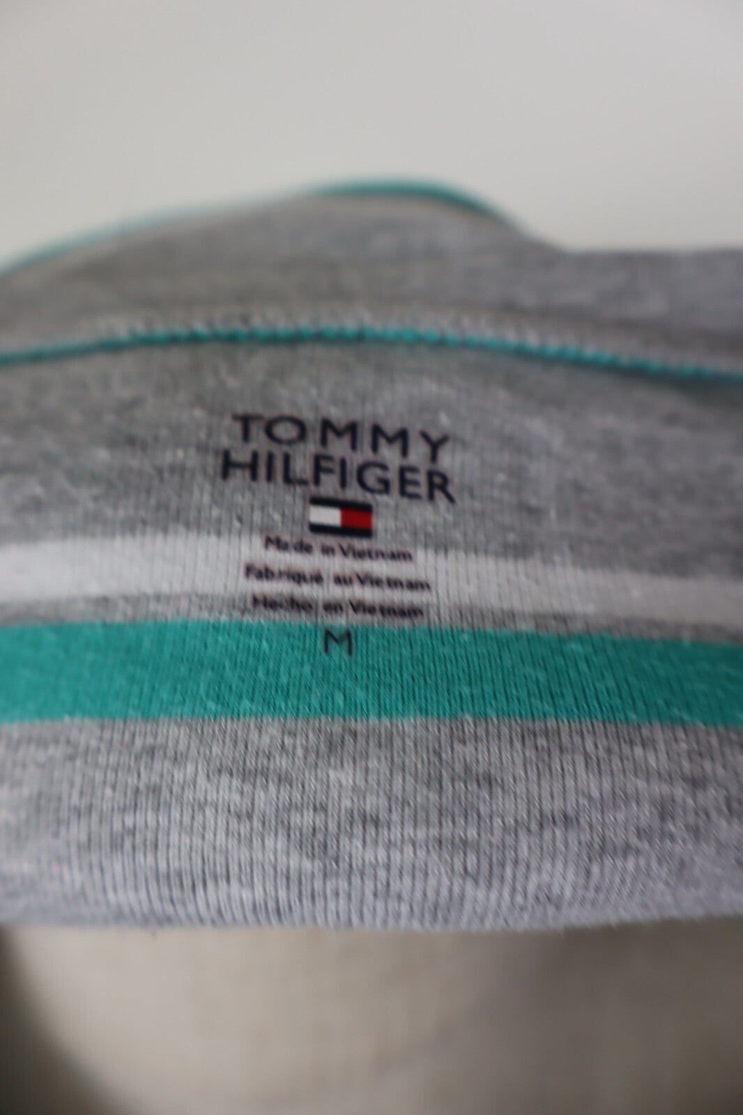 TOMMY HILFIGER MAGLIA DONNA TG. M  WOMAN CASUAL VINTAGE T-SHIRT TOP COTONE