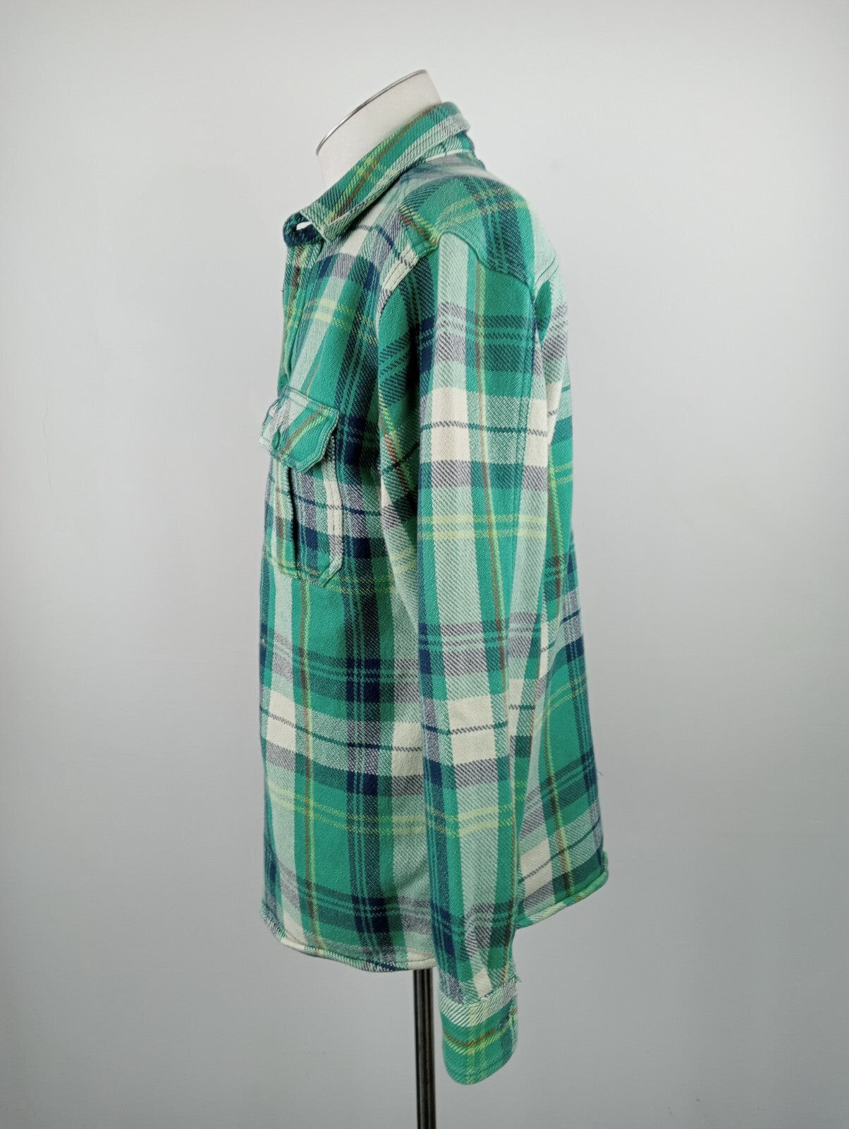 QUIKSILVER CAMICIA UOMO COTONE TG. M  MAN CASUAL VINTAGE SHIRT COTTON