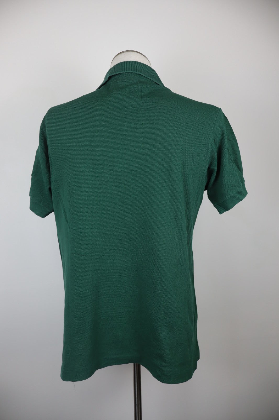 LACOSTE MAGLIA UOMO COTONE 4 MAN COTTON POLO SHIRT CASUAL VINTAGE LOGO VERDE
