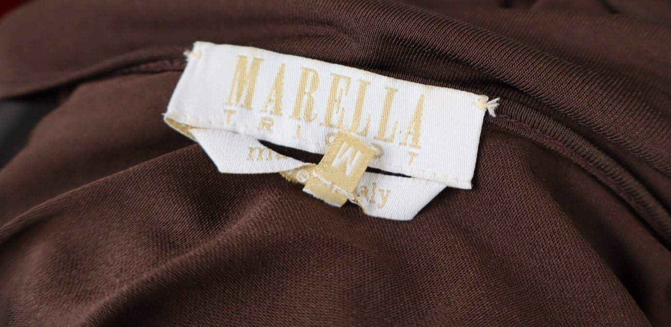 MARELLA TRICOT MAGLIA DONNA TG. M WOMAN CASUAL VINTAGE T-SHIRT MADE ITALY