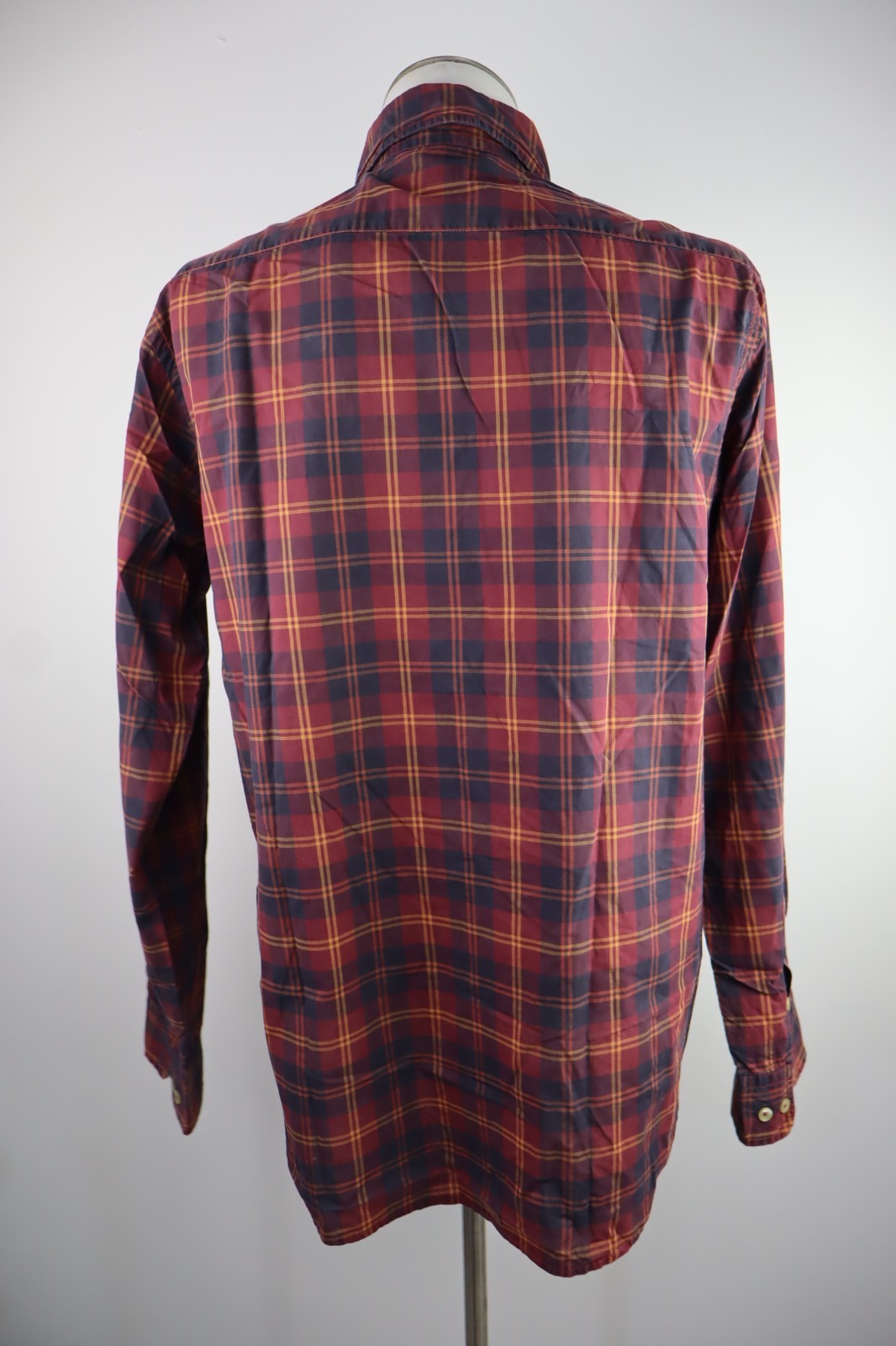 HENRY COTTON'S CAMICIA UOMO COTONE TG 41 MAN CASUAL VINTAGE COTTON SHIRT LOGO