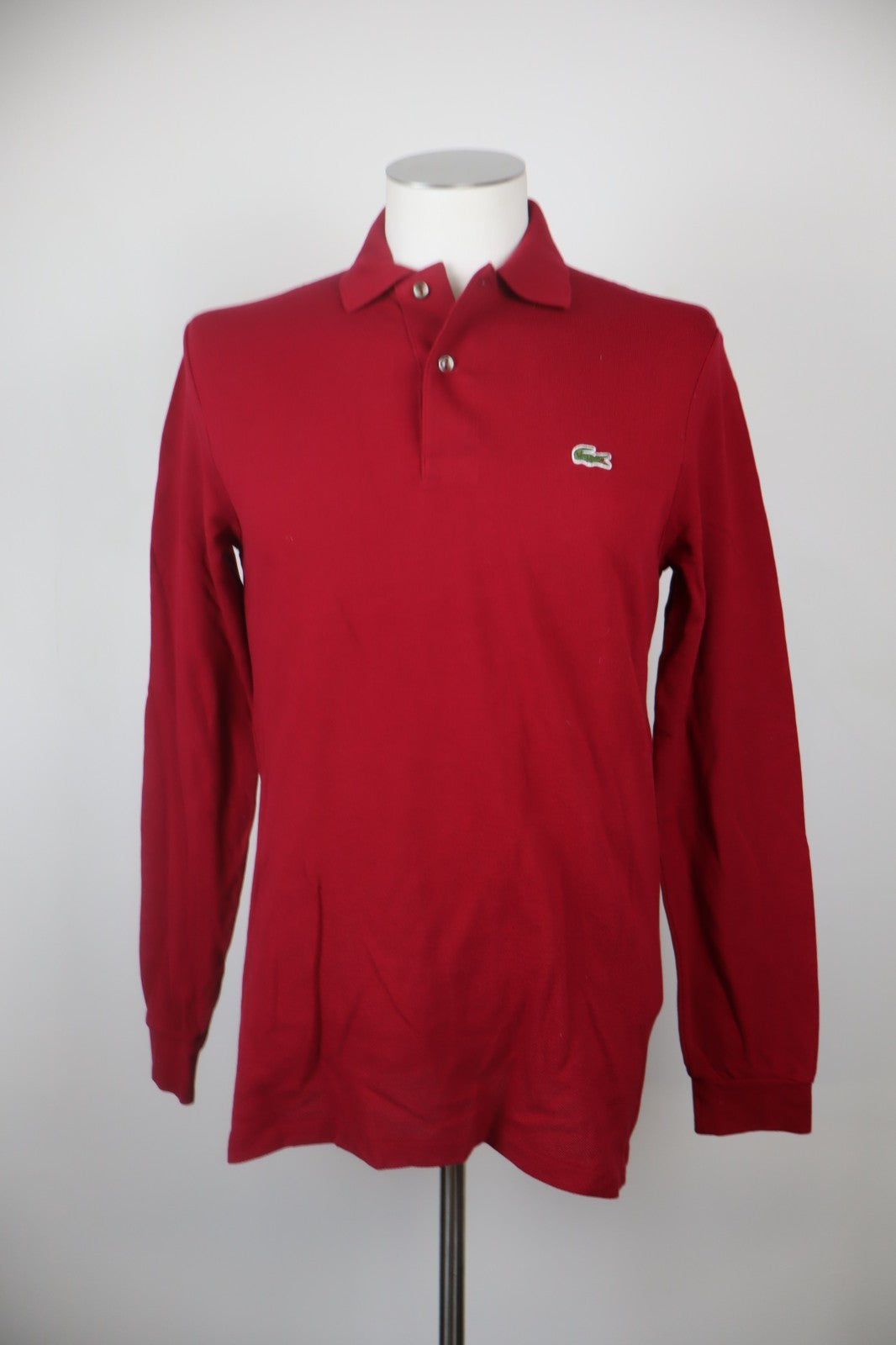 LACOSTE POLO MAGLIA UOMO COTONE TG. 3 MAN COTTON T-SHIRT CASUAL VINTAGE LOGO