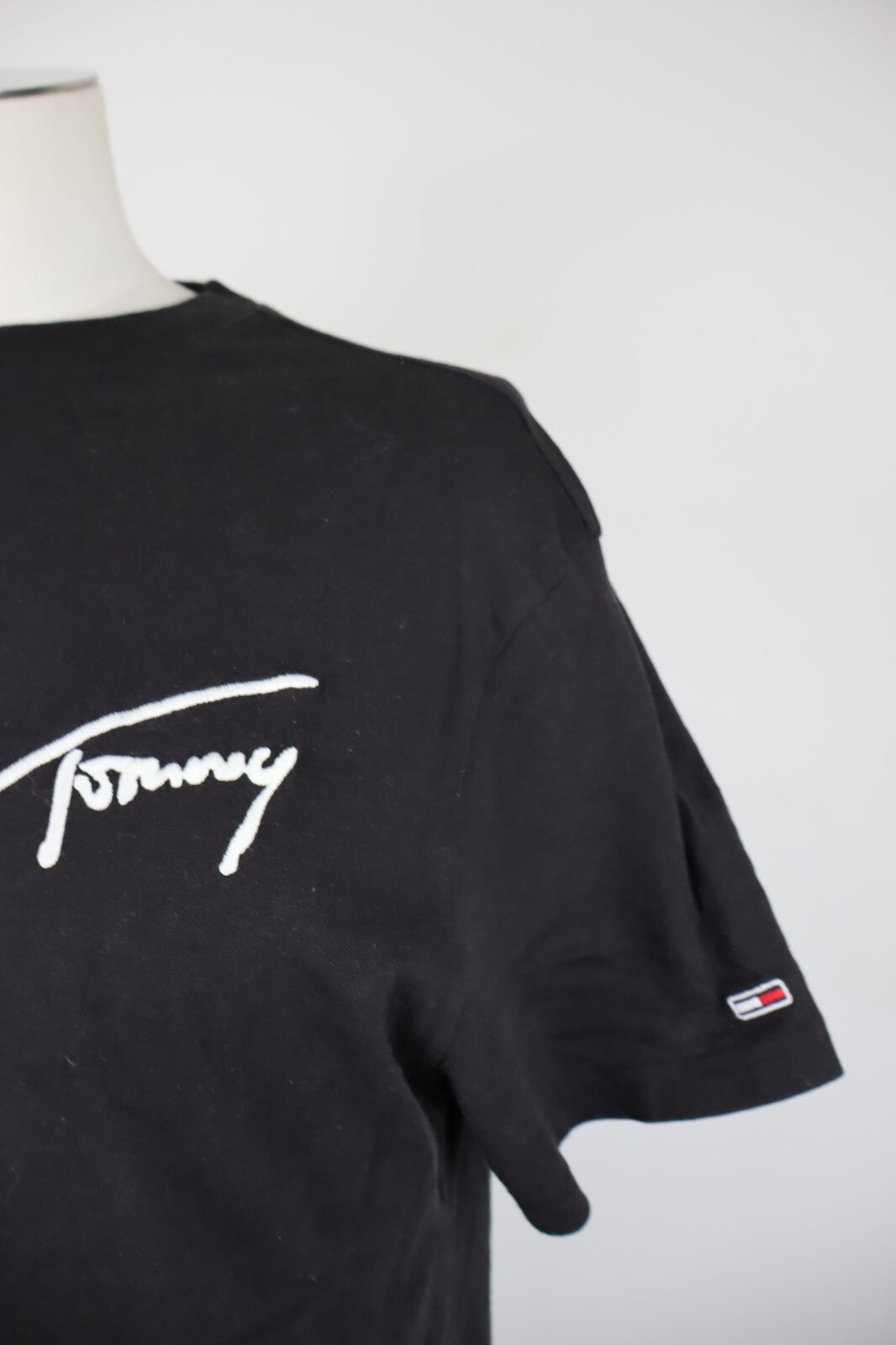 TOMMY JEANS HILFIGER MAGLIA UOMO TG M MAN COTONE COTTON T-SHIRT CASUAL VINTAGE