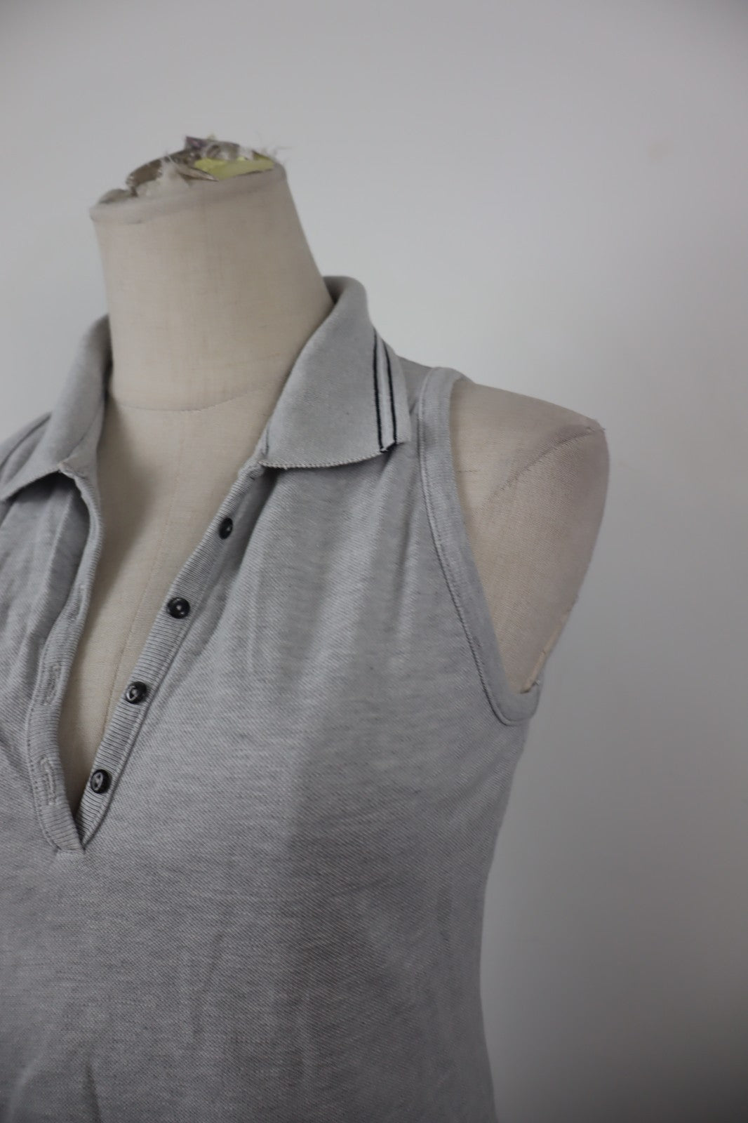 CALVIN KLEIN JEANS POLO SMANICATA DONNA TG L WOMAN CASUAL VINTAGE T-SHIRT MAGLIA