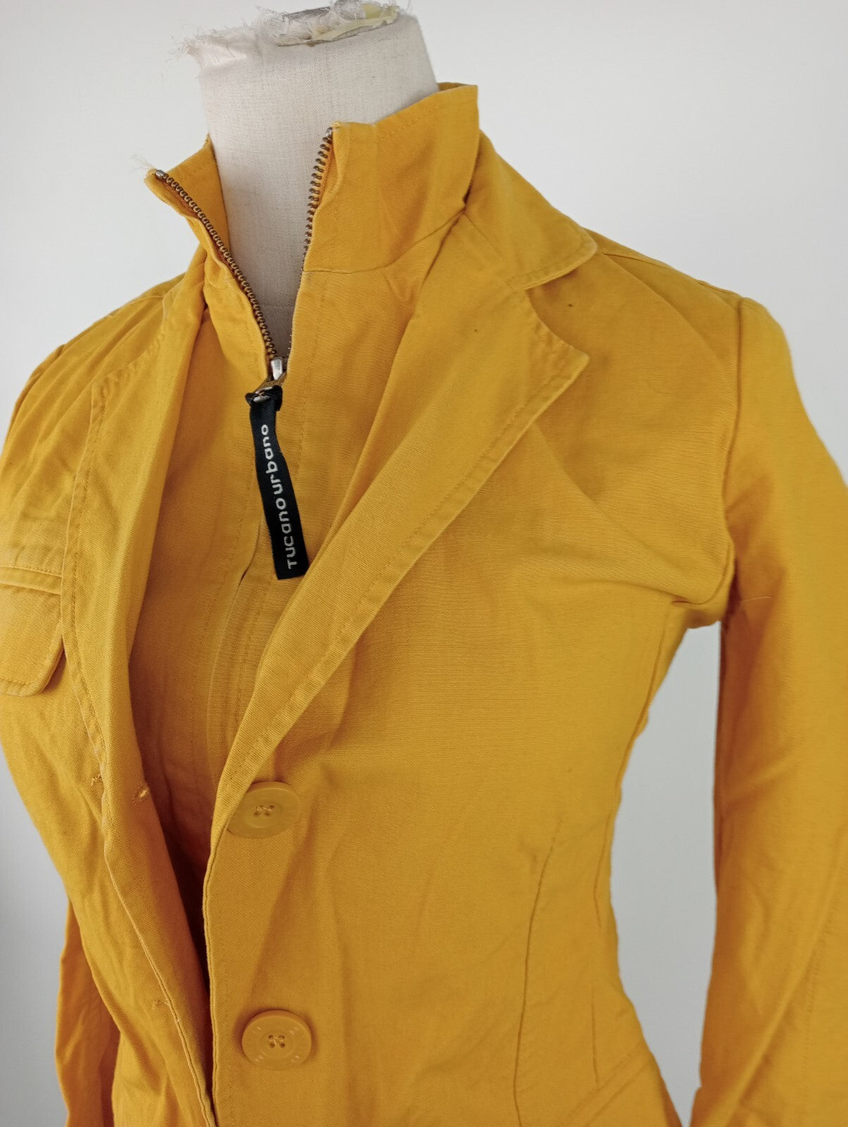 TUCANO URBANO GIUBBINO LEGGERO GIACCA DONNA 36 WOMAN CASUAL JACKET VINTAGE