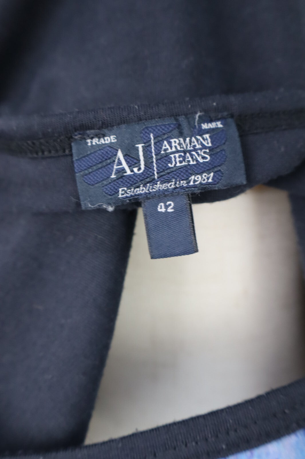 ARMANI JEANS MAGLIA DONNA TG. 42 WOMAN CASUAL VINTAGE T-SHIRT