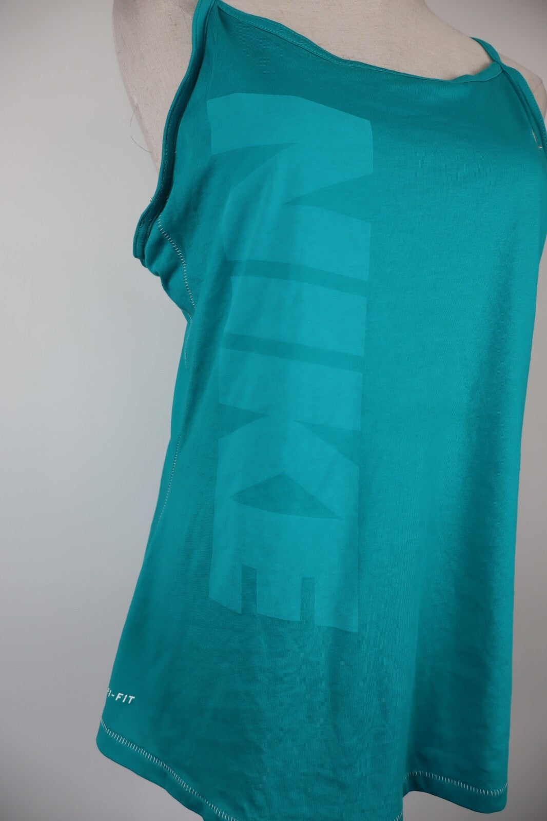 NIKE SPORT TOP CANOTTA MAGLIA DONNA TG. L WOMAN CASUAL VINTAGE T-SHIRT