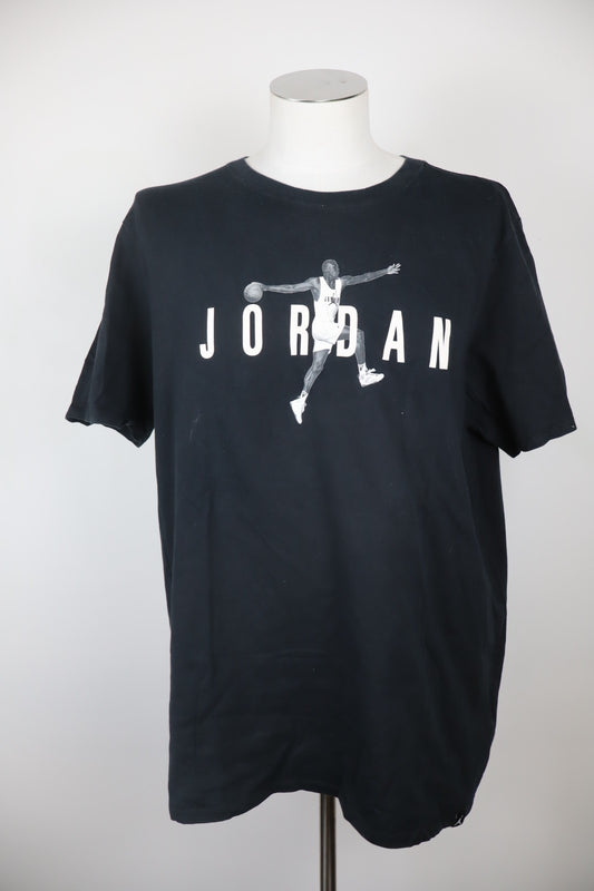 AIR JORDAN MAGLIA UOMO TG. XL MAN T-SHIRT VINTAGE CASUAL COTONE COTTON LOGO