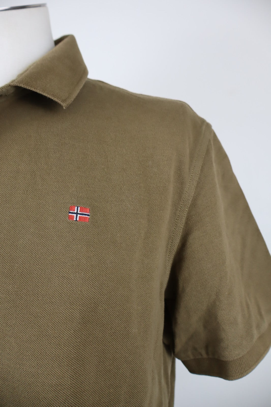 NAPAPIJRI MAGLIA POLO UOMO TG. XL MAN T-SHIRT CASUAL VINTAGE COTONE COTTON