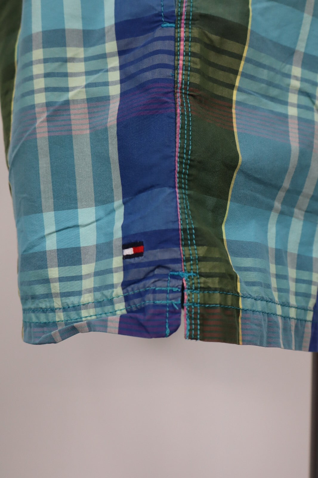 TOMMY HILFIGER COSTUME PANTALONCINO MARE UOMO TG S MEN SWIMSUIT VINTAGE CASUAL