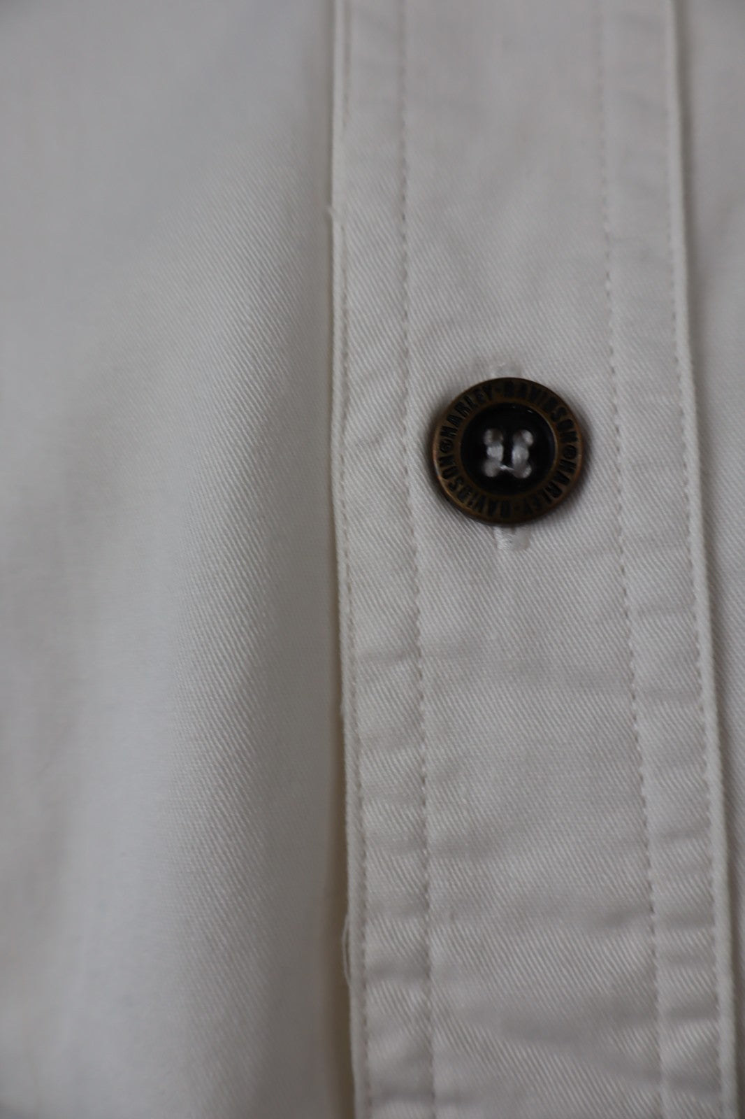 HARLEY DAVIDSON CAMICIA UOMO TG L MAN SHIRT CASUAL VINTAGE COTONE COTTON LOGO