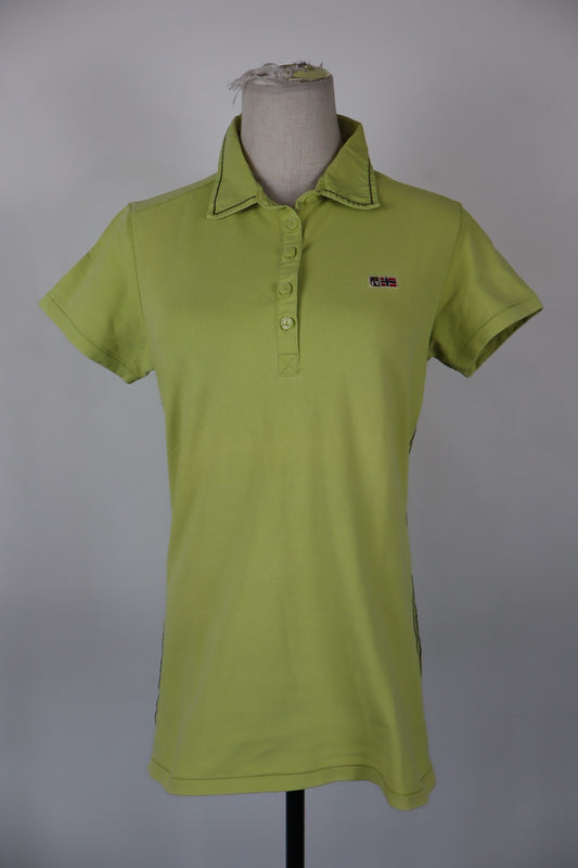 NAPAPIJRI POLO MAGLIA DONNA COTONE TG. L WOMAN SHIRT CASUAL VINTAGE COTTON