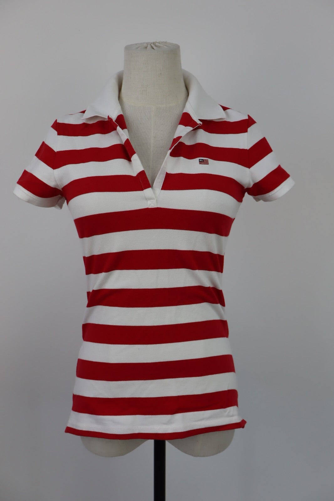 RALPH LAUREN POLO MAGLIA DONNA COTONE TG. M WOMAN COTTON SHIRT CASUAL VINTAGE