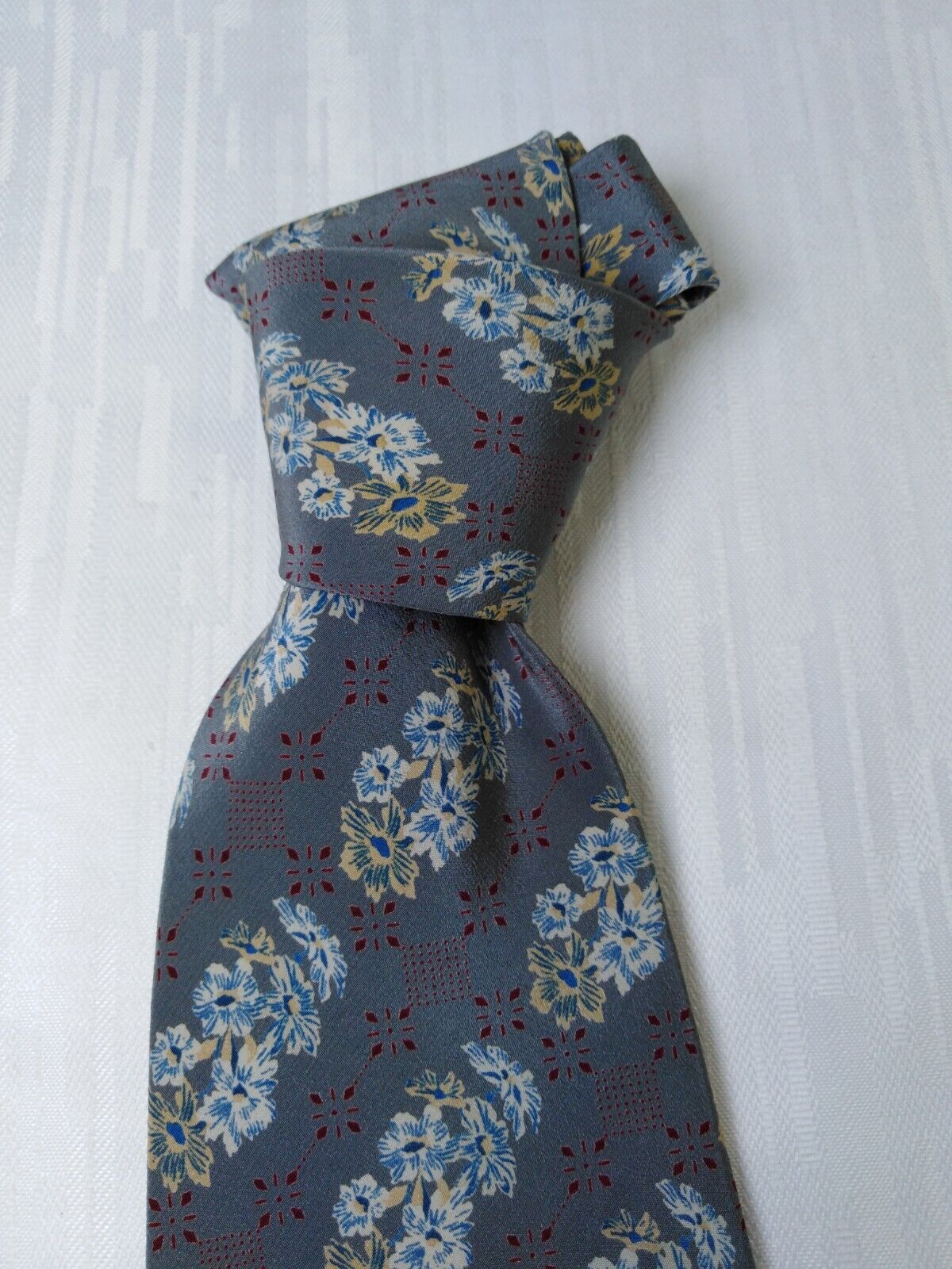 EMANUEL UNGARO 100% SILK TIE SETA CRAVATTA NECKTIE MADE IN ITALY