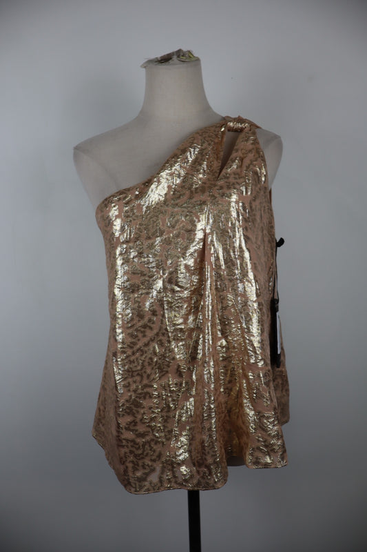 PINKO MAGLIA DONNA TG. 40 WOMAN CASUAL VINTAGE T-SHIRT TOP SETA POLY CON ATG