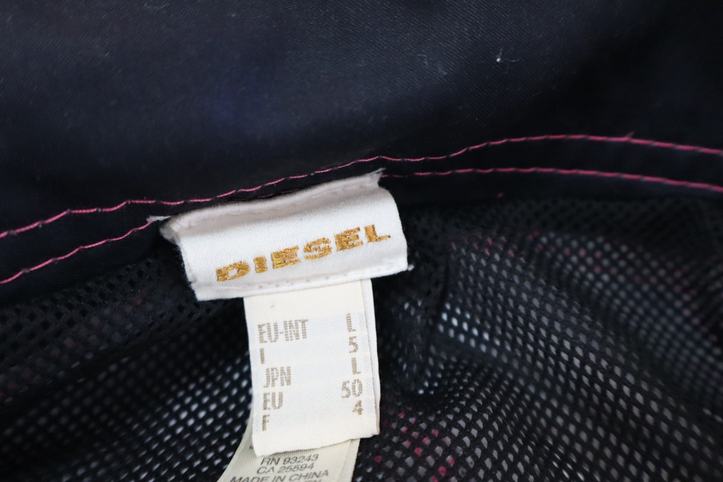 DIESEL COSTUME PANTALONCINO MARE UOMO TG 5  MEN SWIMSUIT VINTAGE CASUAL LOGO