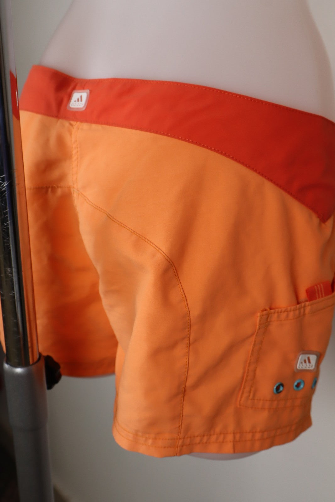 ADIDAS PANTALONCINO DONNA TG 42 WOMAN VINTAGE SHORTS CASUAL MARE COSTUME