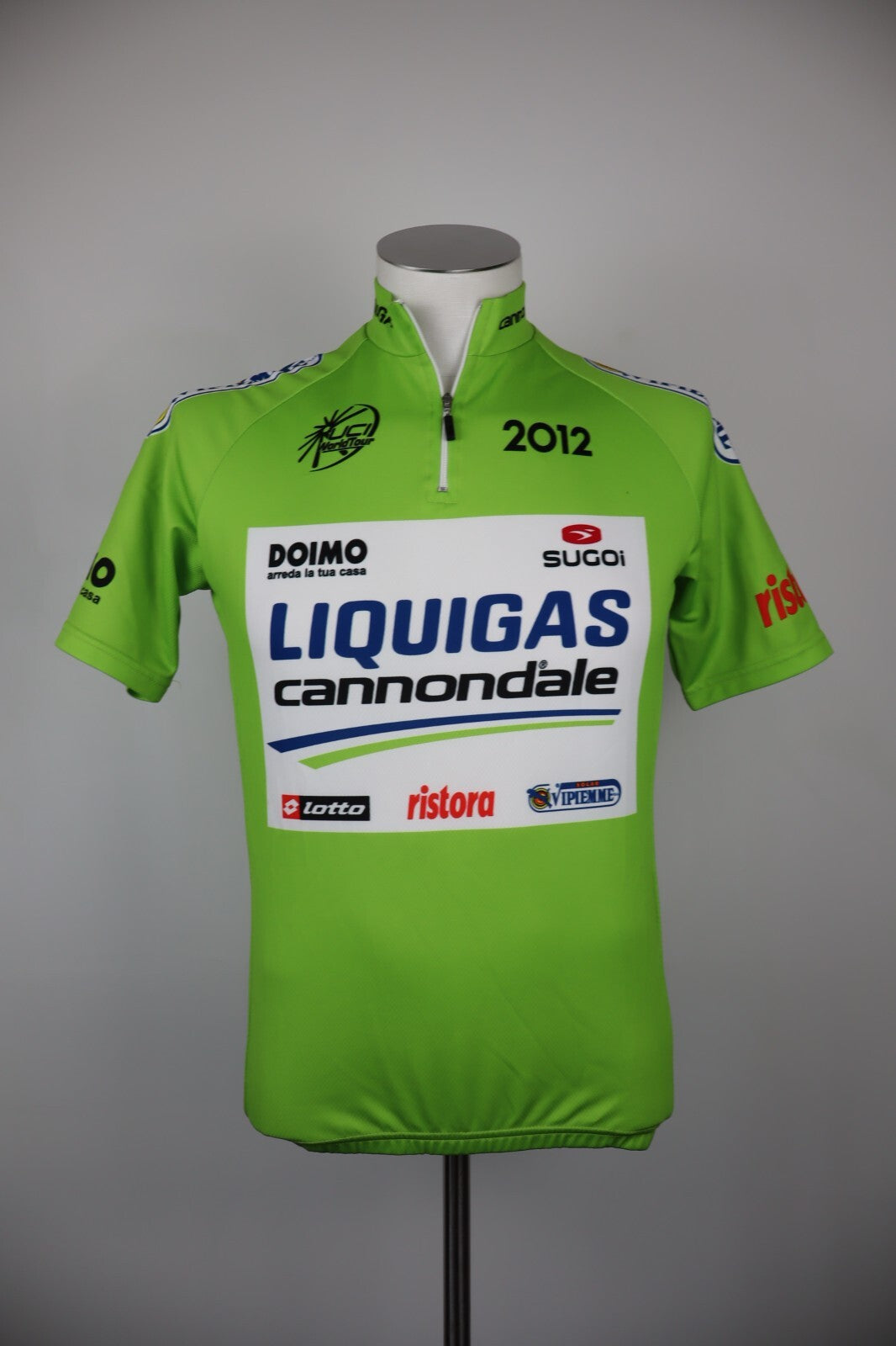 UCI WORLD TOUR 2012 MAGLIA CICLISMO CYCLING UOMO TG M MAN SHIRT SPORT CANNONDALE