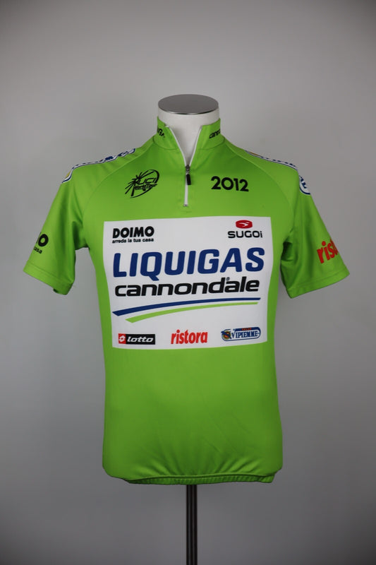 UCI WORLD TOUR 2012 MAGLIA CICLISMO CYCLING UOMO TG M MAN SHIRT SPORT CANNONDALE