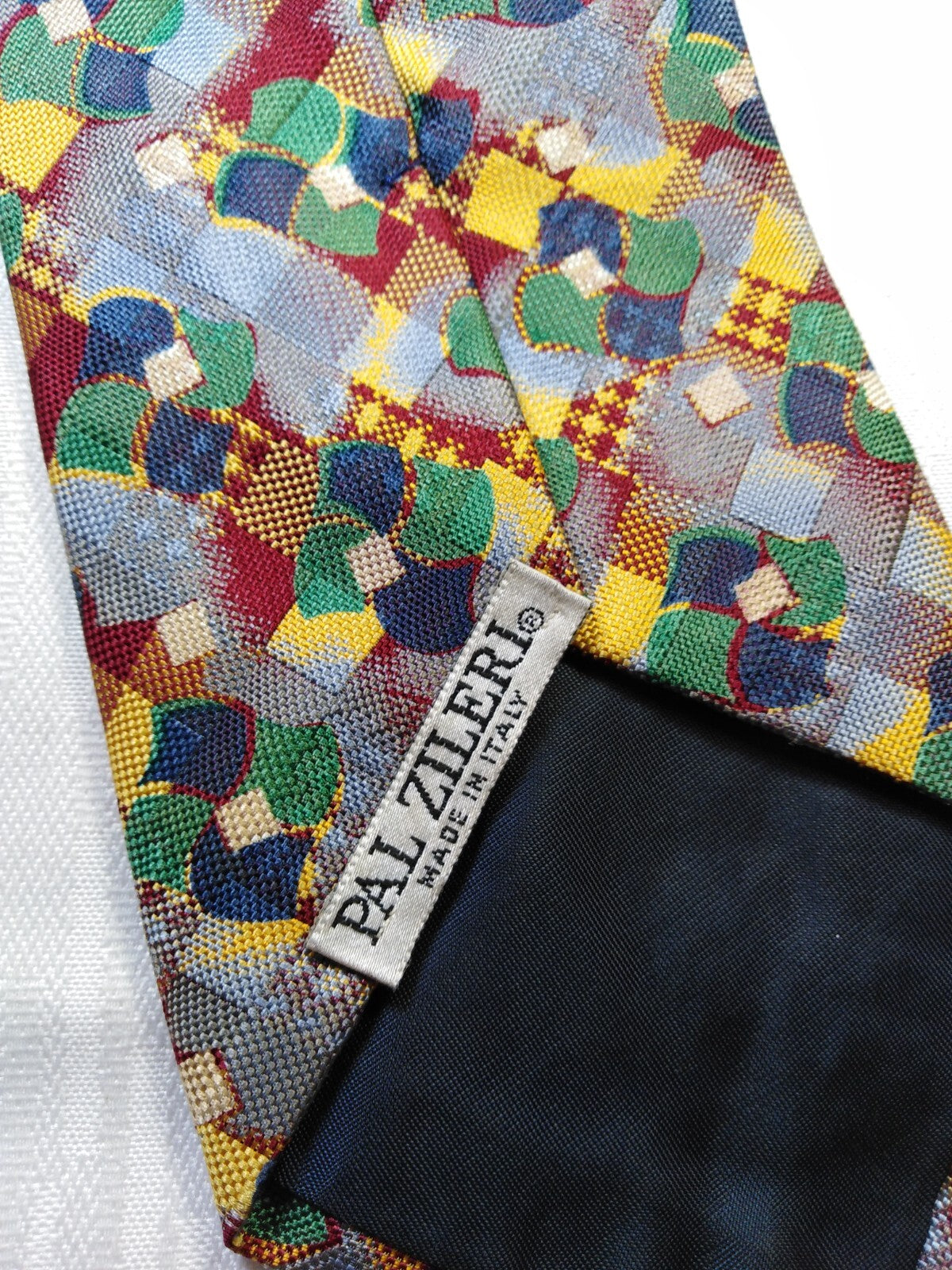 PAL ZILERI 100% SILK TIE SETA CRAVATTA NECKTIE MADE IN ITALY CLASSIC