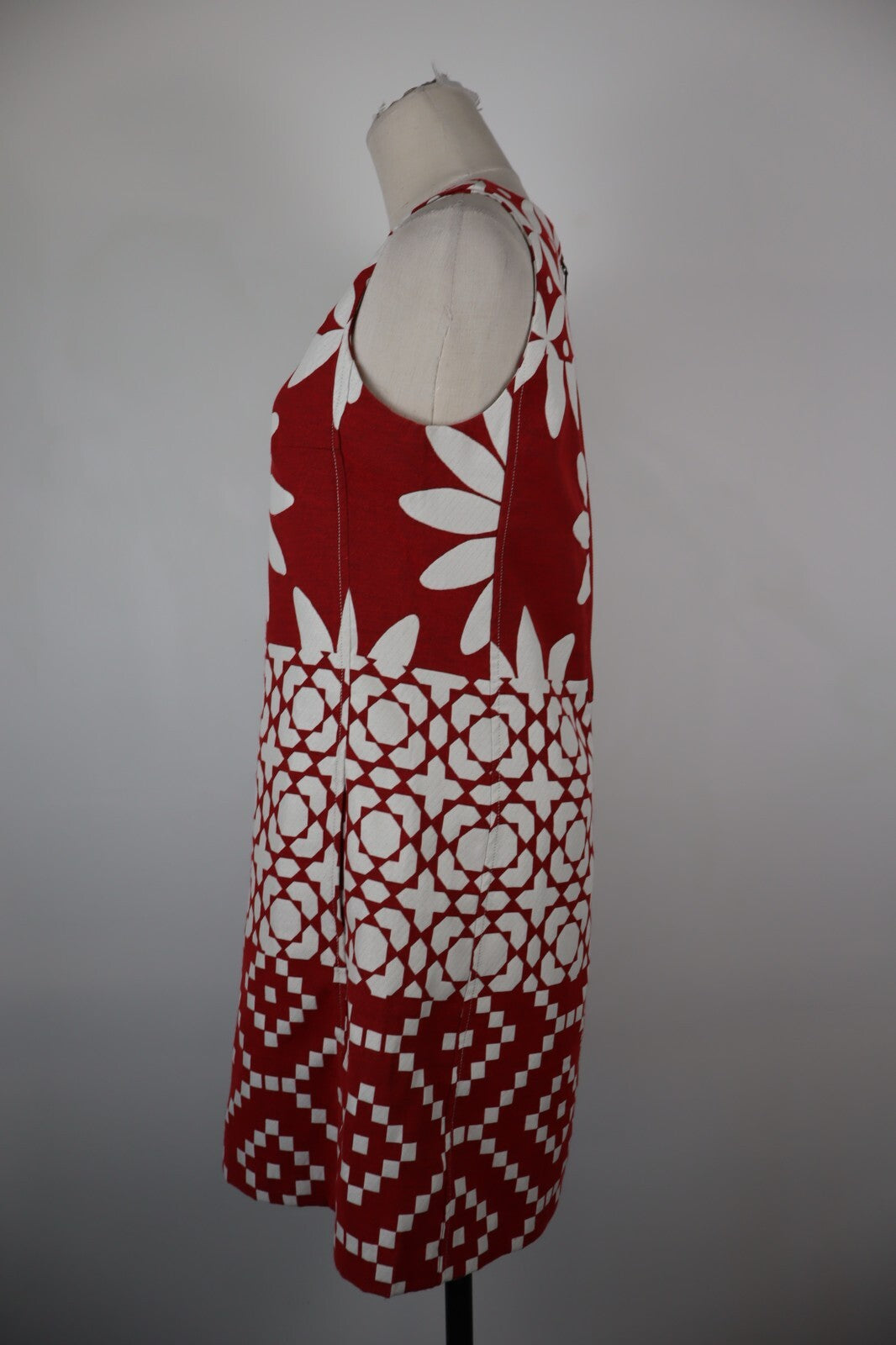 DESIGUAL VESTITO DONNA TG. 38  WOMAN CASUAL VINTAGE DRESS ABITO