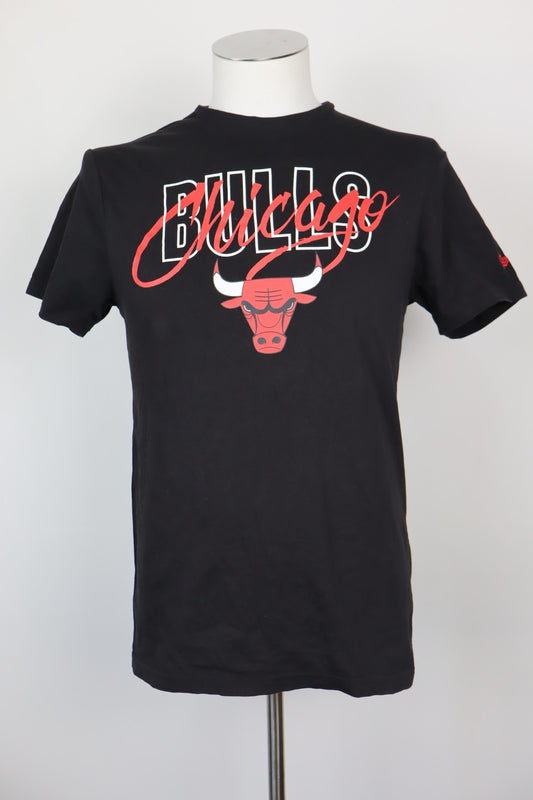 NEW ERA CHICAGO BULLS MAGLIA UOMO TG. S MAN T-SHIRT VINTAGE CASUAL COTONE