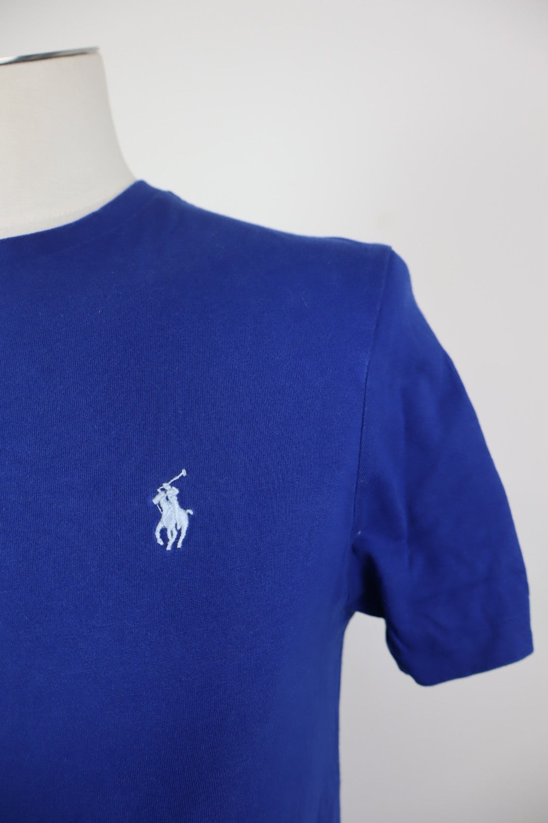 RALPH LAUREN MAGLIA UOMO COTONE S SLIM MAN COTTON T-SHIRT CASUAL VINTAGE LOGO