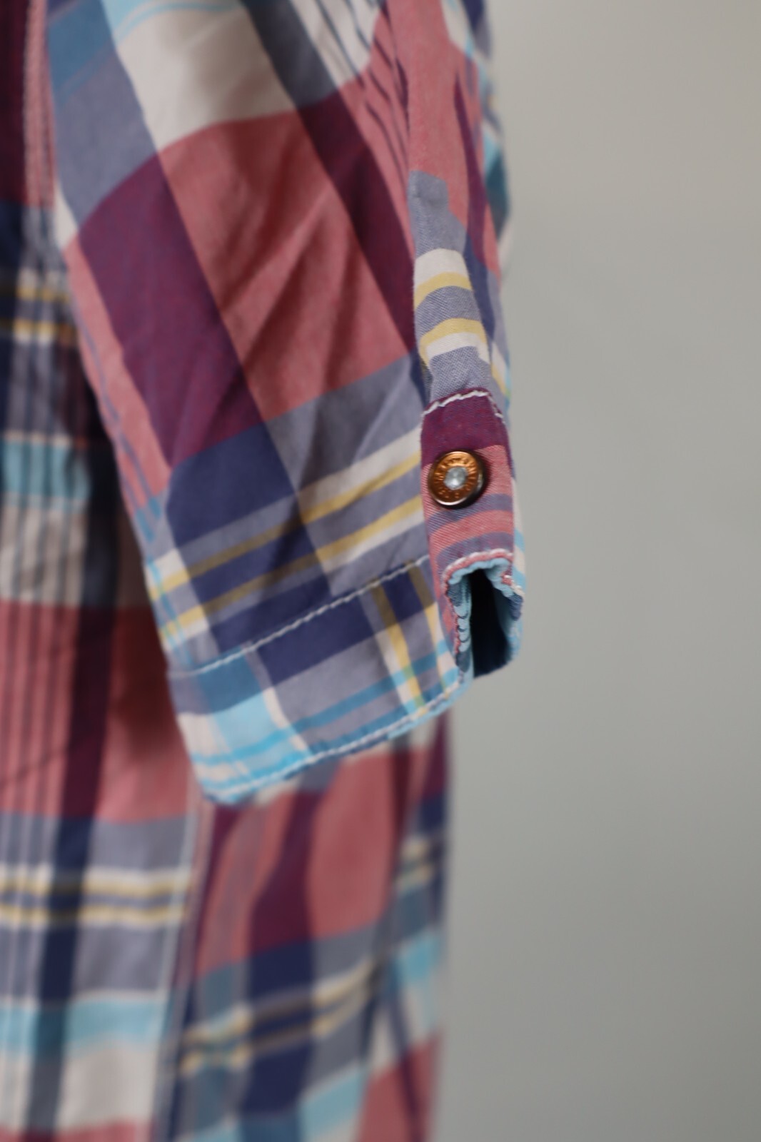 TOMMY HILFIGER CAMICIA UOMO COTONE TG. L MAN CASUAL VINTAGE COTTON SHIRT