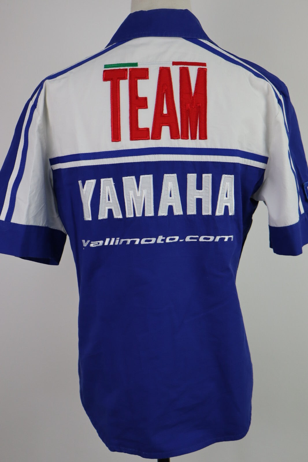 YAMAHA RACING CAMICIA COTONE DONNA TG. XL WOMAN SHIRT CASUAL VINTAGE COTTON